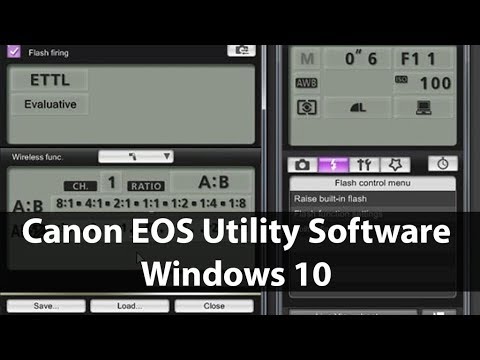 canon eos software windows 10